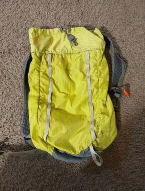 REI Co-op Flash Pack Yellow Ultralight Daypack